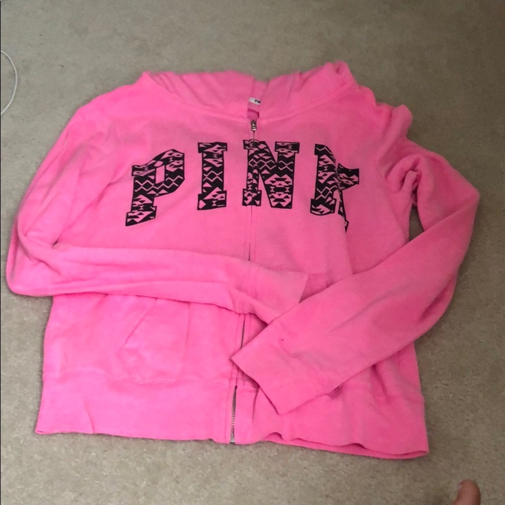 PINK victoria secret zip up jacket